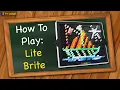 How to play Lite Brite