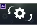 Create a cog icon and Loop it with LoopOut Expressions After Effects Tutorial