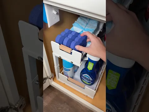 The best organizers for the kitchen and bedroom 😌✨  #delamu #undersinkorganizer
