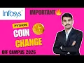 Infosys Off Campus 2026 Coin Change Problem Minimum Coins Python Solution Explained Easily