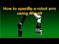 How to operate a robot arm using MoveIt