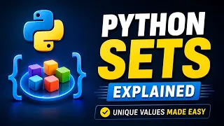 55 Python Sets Explained Introduction to Sets Unique Values