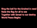 Lagu World Peace Begins (Soka Gakkai )