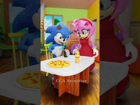 SONIC Can't Do Anything without Amy 🤣#sonic #memes #funny #shorts