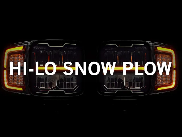 10-32V 41W 5000Lm STRAND HI-LO SNOW PLOW LED LAMP, IP 68/IP 69,  R148, R149 Atsauces numurs 17,5 EMC ECE R10 , Labais, garantija 3 gadi, auksti  balta gaisma 6000K