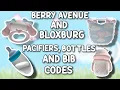 PACIFIERS BABY BOTTLES BIB CODES FOR BERRY AVENUE BLOXBURG ALL ROBLOX GAMES THAT ALLOW CODES