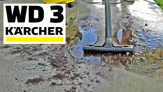 Karcher WD3 Wet and Dry Vacuum Cleaner Unboxing Testing