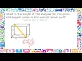 What is the length of the diagonal for a rectangular prism