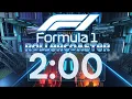 2 Minute Timer Formula 1 Roller Coaster Timer F1 Sci-Fi City Countdown