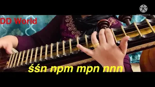 how to play neenda neenda kaalam veena tutorial tamil birthday song dd world