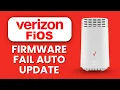Verizon G3100 Firmware Auto Update Failed Manual Fix