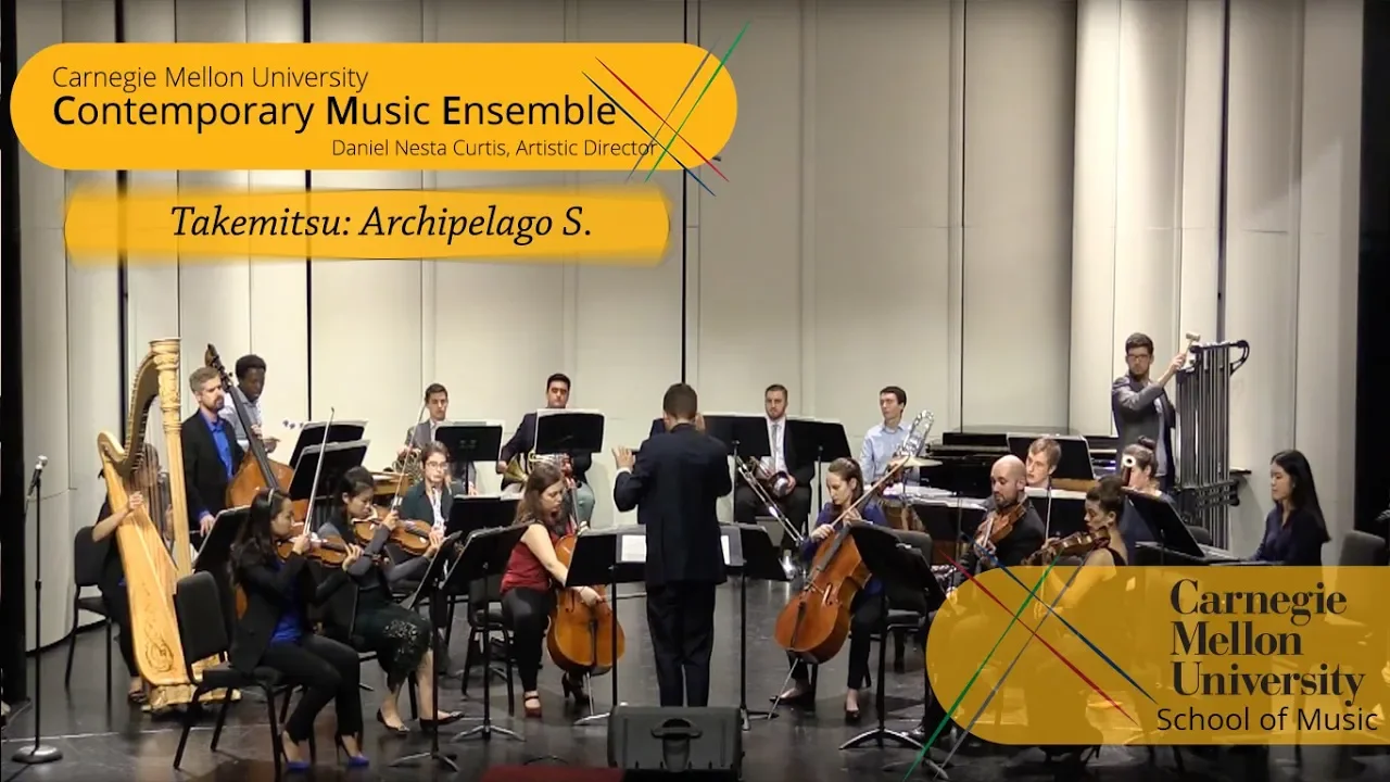 Carnegie Mellon Contemporary Ensemble - Takemitsu: Archipelago S.