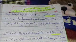 تعبير عن سيرة ذاتية عن نفسي 