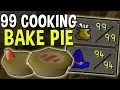 I Cast the Bake Pie Spell All the Way to 99 Cooking Cost and Exp Analysis OSRS