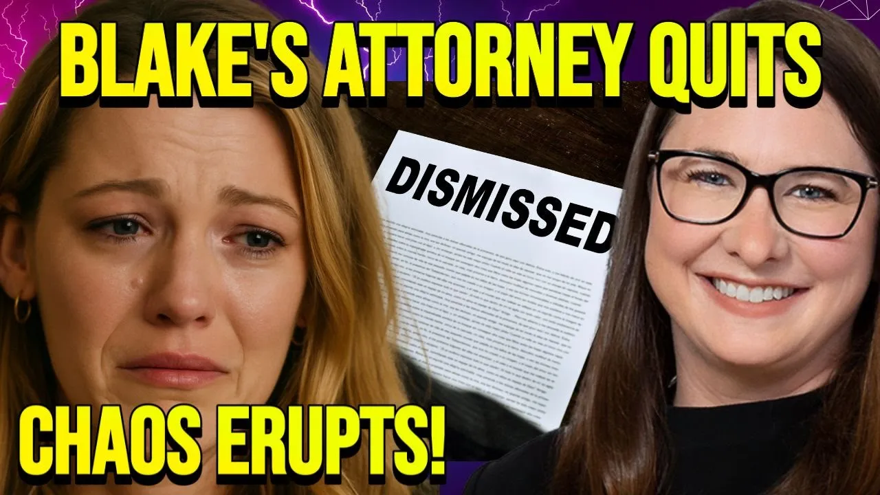 Blake Lively's ATTORNEY QUITS! LEGAL TEAM IN CHAOS - ADMIT HER CASE WEAK, AT RISK OF DISMISSAL