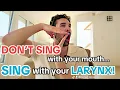 Download Lagu 🛑 DON´T SING with your MOUTH...✅ SING with your LARYNX!!! (Passaggio \u0026 More)