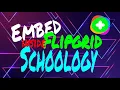 CFISD Embed Flipgrid in Schoology Step-by-step