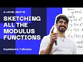 Download Lagu Sketching ALL THE MODULUS FUNCTIONS You Need To Know | A Level Maths