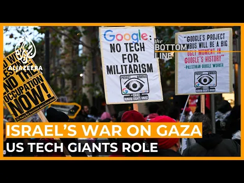 Download MP3 What role do US tech giants play in powering Israeli war crimes? | The Bottom Line