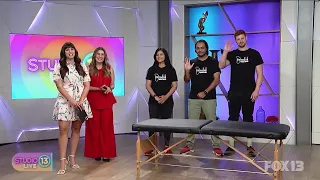 Learning how to stretch properly with StretchLab
