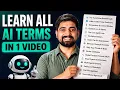 Learn All AI Terms in 1