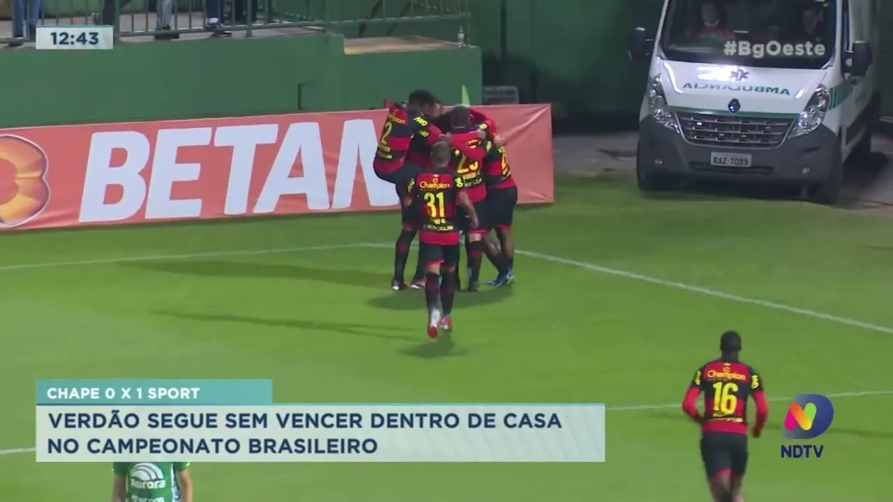 Chapecoense segue sem vencer na Arena Condá
