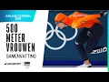 Lagu FEMKE KOK en JUTTA LEERDAM in DUEL om OLYMPISCH GOUD | Samenvatting 500 Meter | Milano Cortina 2026