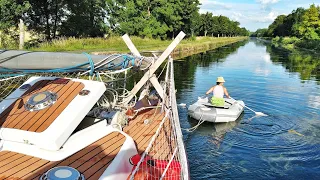 ENGINE OVERHEAT. Too Much Weed in the Canals. The NIGHTMARE Continues… Wildlings Sailing