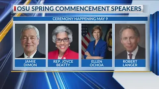 OSU spring commencement speakers announced