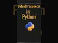 Python Functions Master Default Keyword Arguments