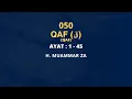Download Lagu Al-Qur'an Surat Qaf | Murottal Merdu H. Muammar ZA
