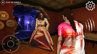 PLAYING AS KAMLA IN ANTIM RITUAL HORROR GAME || KAMLA VS SCARY BHOOTNI 