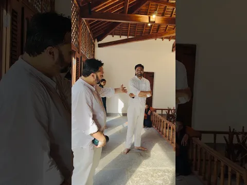 This morning, Sourendro-Soumyojit spent some time at the Sabarmati Ashram