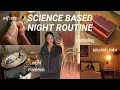 the ULTIMATE night routine based on science for WOMEN unwind and relax with me