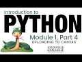 Python - Module 1 Part 4