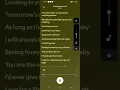 Saving Forever for You - B.O.U. (Lyrics on Spotify)