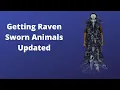 Runescape 3 - Getting Raven Sworn Animals Updated