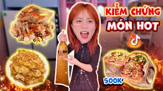 MisThy thử thách ăn đồ hot trend trên TikTok: Bánh mì gan ngỗng siêu đắt và cái kết?