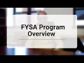 First-Year Semester Abroad FYSA Summer Program Overviews