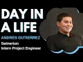 Day in a Life - Intern Project Engineer Andres Gutierrez Swinerton