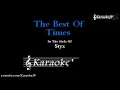 The Best Of Times (Karaoke) - Styx
