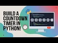 Python Projects for Beginners Build a Countdown Timer with Ease