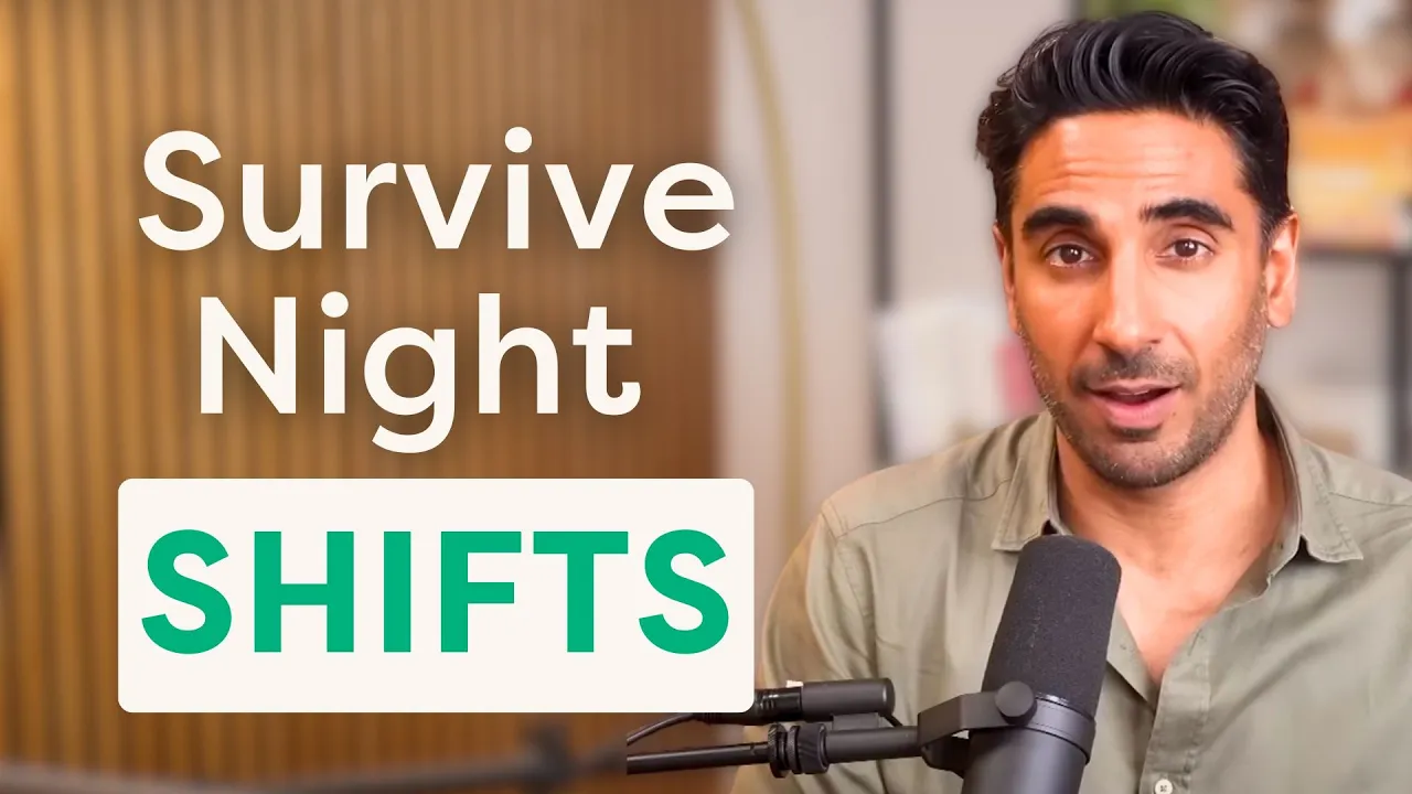 How to support your body clock through shift work and jet lag with Dr Rupy Aujla