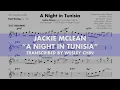 Jackie McLean on "A Night in Tunisia" | Solo Transcription (Eb)