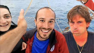 IL M’ENERVE mais IL M’ENERVE : L’équipier RELOU #voiliercoraille