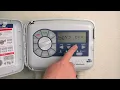 PRO EX 2 0 Irrigation Controller Basic Programming