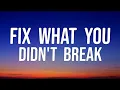 Download Lagu Nate Smith - Fix What You Didn't Break (Lyrics Video)