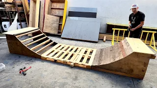 How to build an entire Mini-ramp for FREE