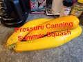 Pressure Canning Summer Squash Pint Size Jars