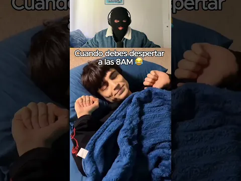 Ese susto de mirar la hora al despertar 😂